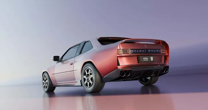 Modena Automobili svela il progetto MA-01 Maserati Biturbo Shamal