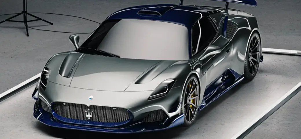 Maserati MC20: il kit aerodinamico di 7 design