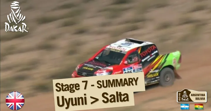 Stage 7 Summary - Car/Bike - (Uyuni / Salta)