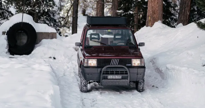 Fiat Panda 4x4 Showtime: il restomod by Kessel