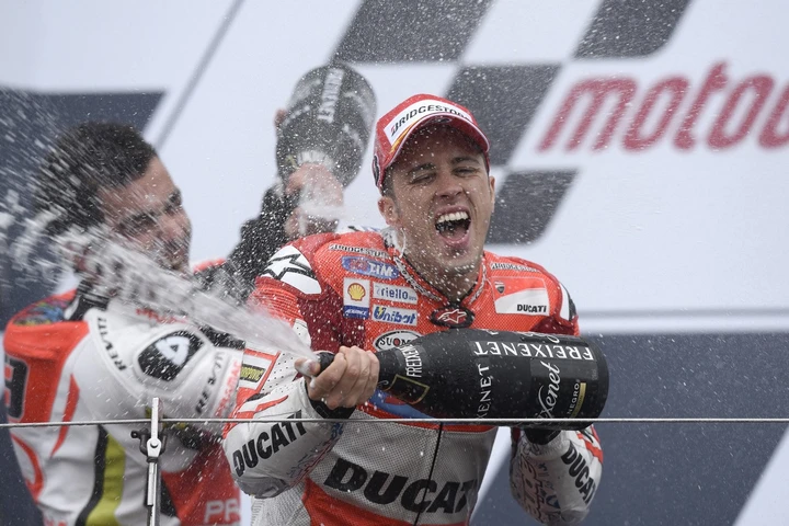 Dovizioso 3° a Silverstone: 