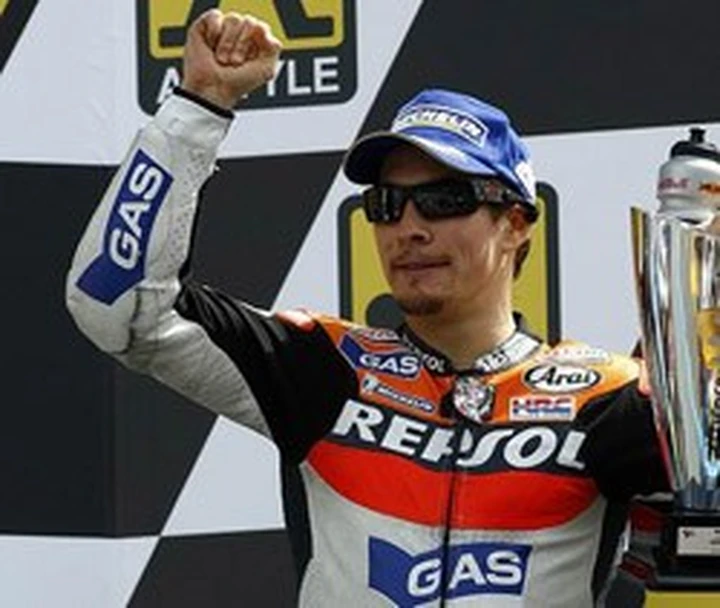 Hayden ringrazia pubblicamente la Honda