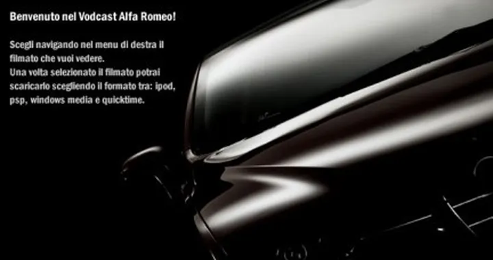 Alfa Romeo lancia il suo primo "Vodcast"