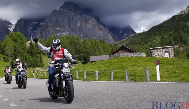 20.000 Pieghe 2018: sulle dolomiti con la Honda CB1000R 2018
