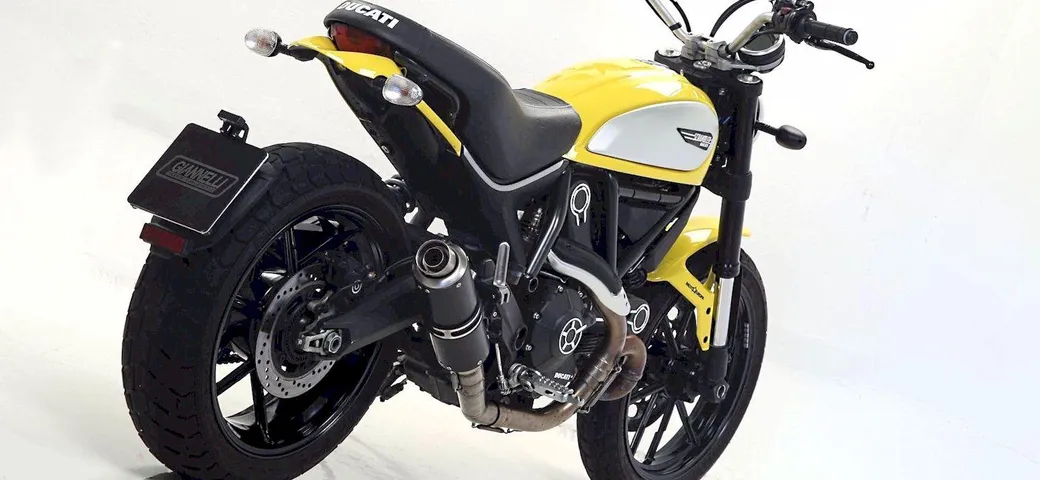 Terminale Giannelli Silencers X-Pro per Ducati Scrambler 2015