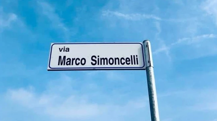 Via Marco Simoncelli inaugurata a Misano