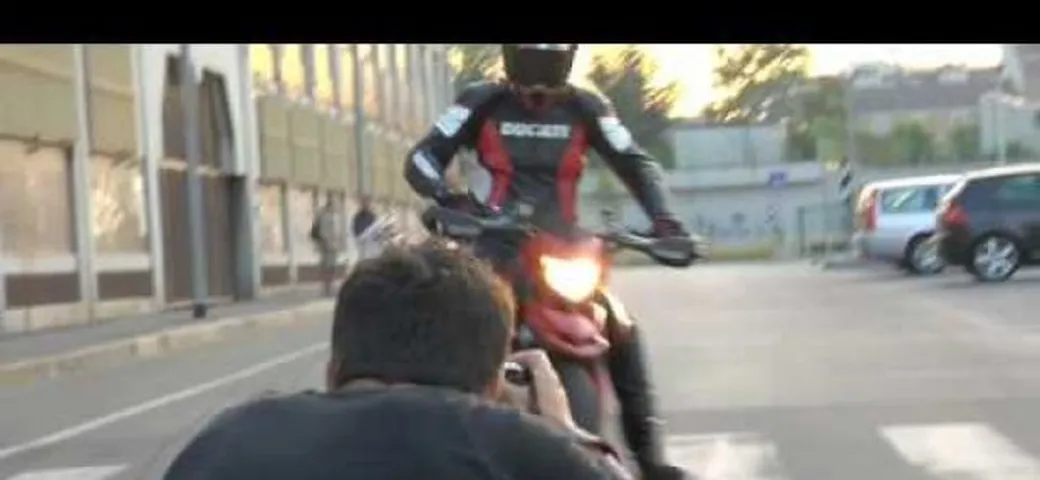 Ducati Hypermotard 2010 backstage video