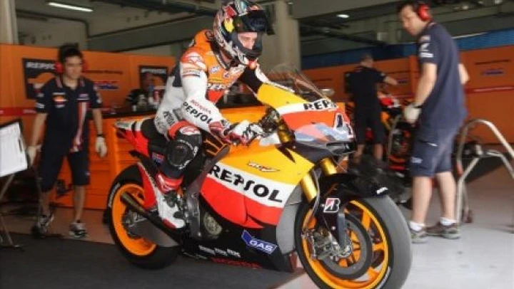 MotoGP: Andrea Dovizioso contento della nuova elettronica della sua Honda RC212V