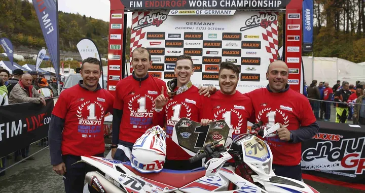 EnduroGP, Steve Holcombe e Beta Campioni del Mondo 2017