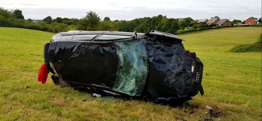 Audi RS3 8P, schianto a 200KM/H sull'ex circuito di Chimay [VIDEO]