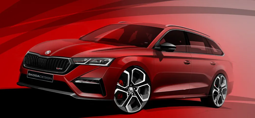 Nuova Skoda Octavia RS iV: i teaser ufficiali della ibrida sportiva