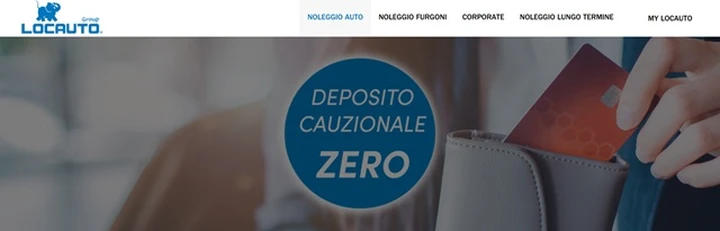 locauto deposito cauzionale zero