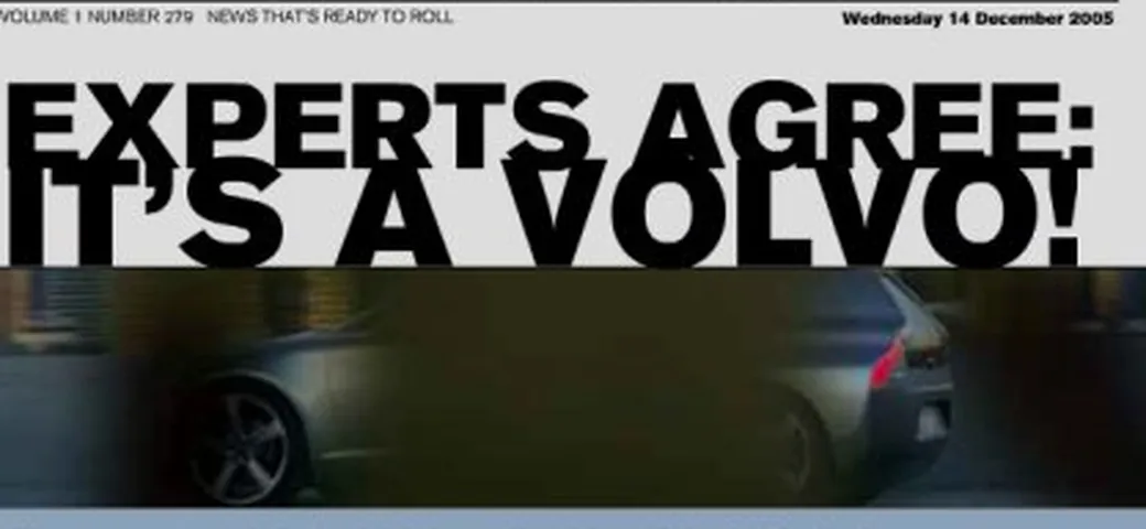 Teaser Volvo C30
