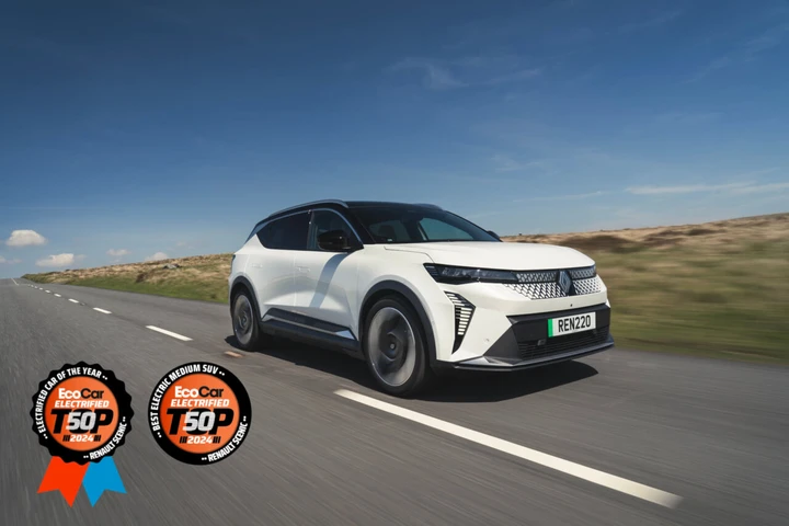 Renault Scenic E-Tech regina degli EcoCar Award