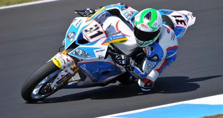 Vittorio Iannuzzo (Team Grillini) soddisfatto del test di Phillip Island