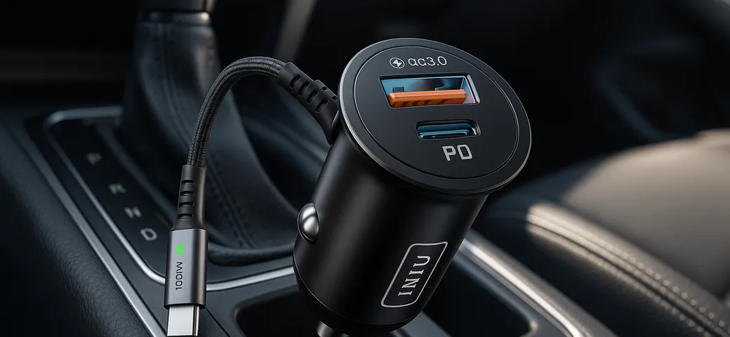 Caricabatterie INIU 60W a 5 euro: efficienza e qualità col doppio sconto