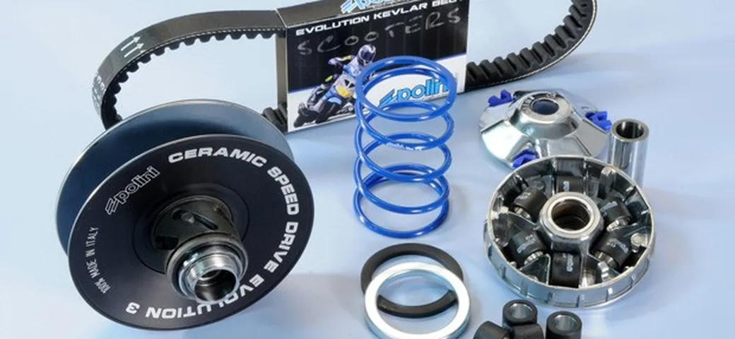 Polini: Puleggia Ceramic Speed Drive Evolution 3 e nuove cinghie trasmissione