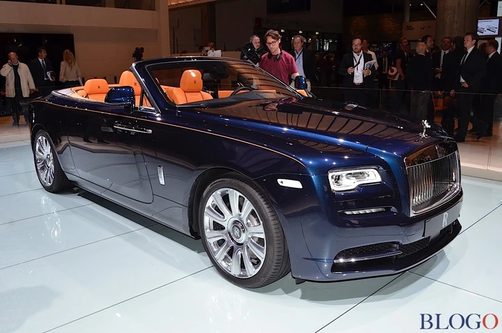 Rolls-Royce Dawn al Salone di Francoforte 2015 Live