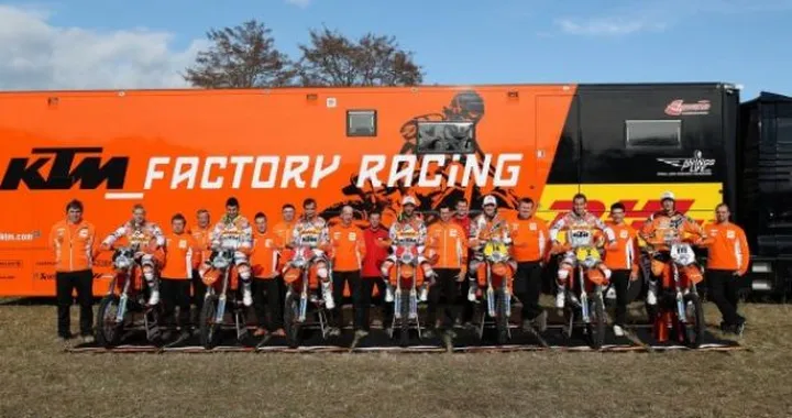 KTM al via del Campionato Mondiale Enduro 2012