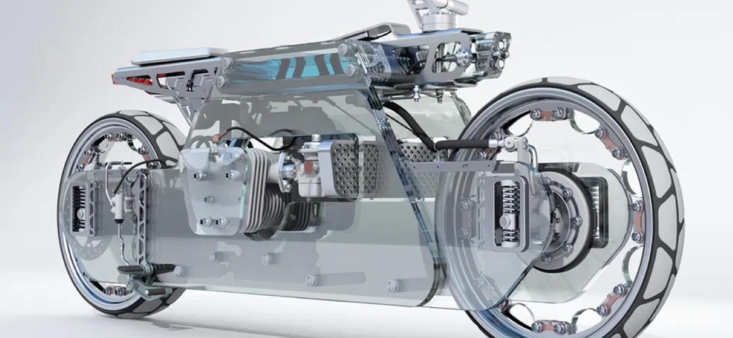 Nu’Clear, la moto in vetro anti-proiettile