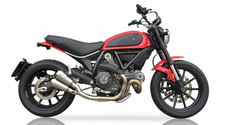 Ixil: scarico Iron Side per Ducati Scrambler