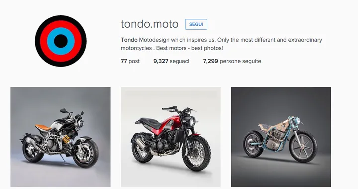 Gli account Instagram da seguire: @tondo.moto