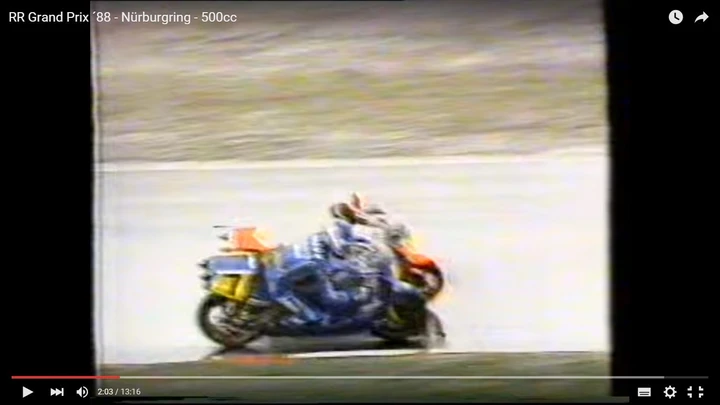 Sorpassi epici (500): spettacolo nel GP Germania del 1988 [Video]
