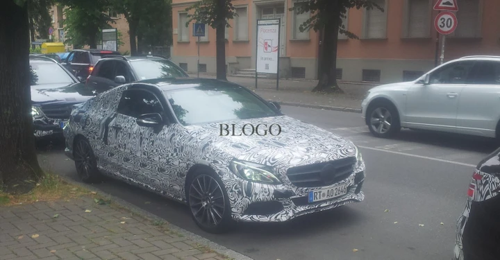 Mercedes GLC e Classe C Coupè: le foto spia di un nostro lettore