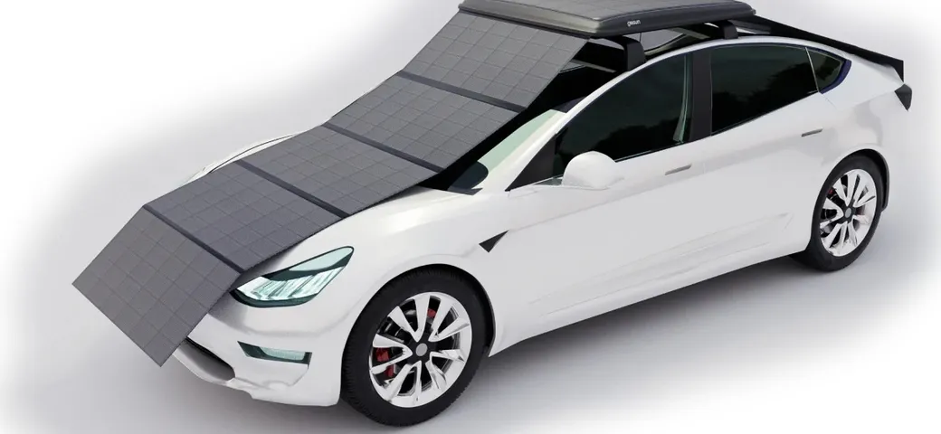 GoSun e il pannello a energia solare per ricaricare auto elettriche
