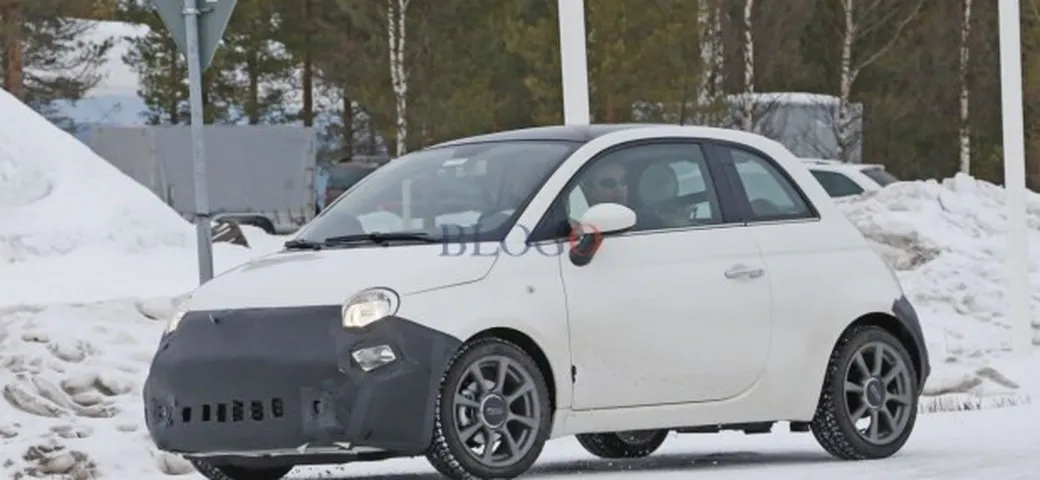 Nuova Fiat 500: foto spia del facelift