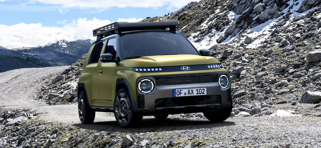 Hyundai INSTER Cross: il city-SUV elettrico che domina strada e natura