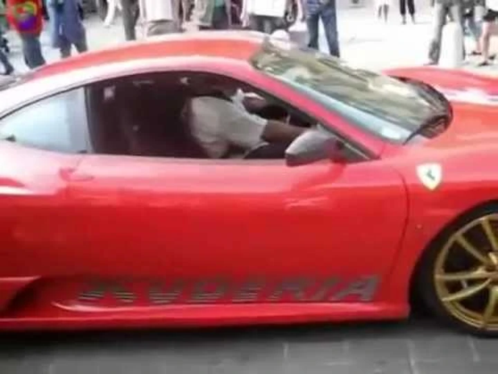 Super car driver idiots