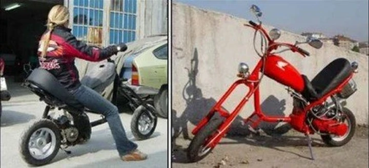 Honda chopper... scooter!