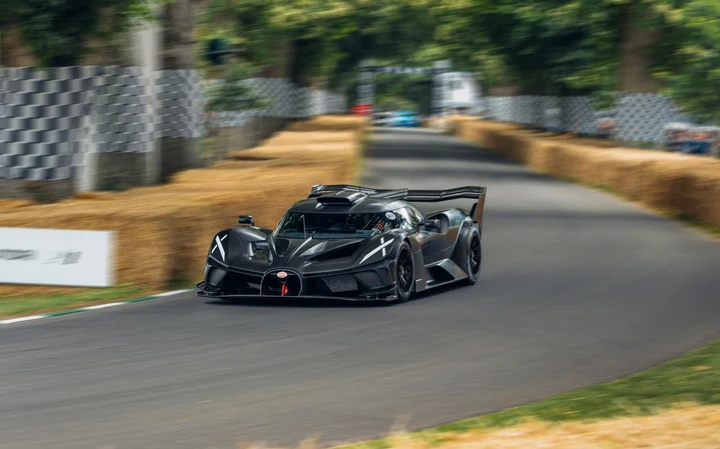 Bugatti Bolide ha dato spettacolo al Goodwood Festival of Speed 2023 [FOTO]