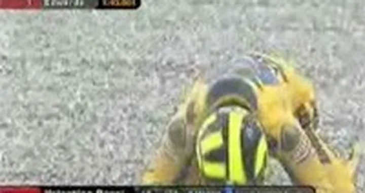 La caduta di Rossi ad Assen - video