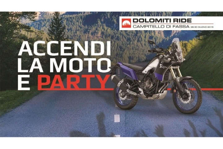 Yamaha Dolomiti Ride: passione e musica dal 28 al 30 giugno