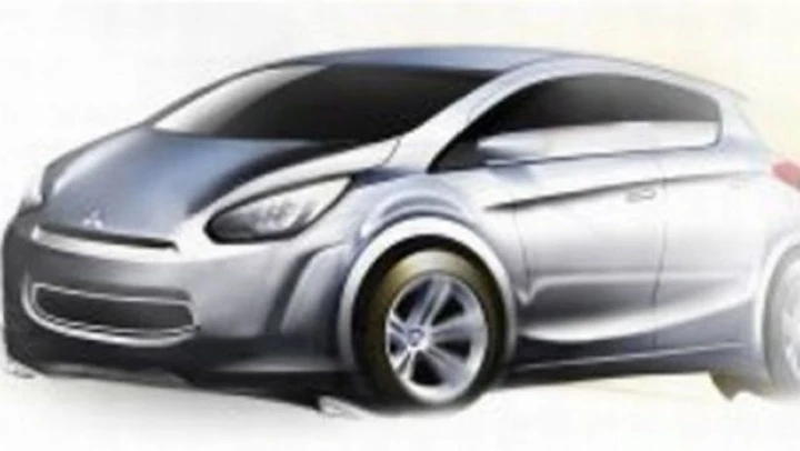Mitsubishi: prime bozze della utilitaria world car