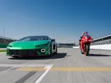 Sfida a Imola: Lamborghini Temerario contro Ducati Panigale V4