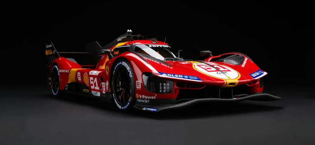 Ferrari 499P: l'esemplare in scala 1:8 dell'auto vittoriosa a Le Mans è un capolavoro