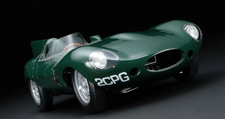 Jaguar D-Type: l'incredibile replica in scala 1:8 di quella di Ralph Lauren