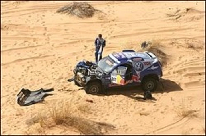 Volkswagen fuori dalla Dakar