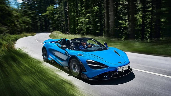 McLaren 765LT Spider: velocità a cielo aperto