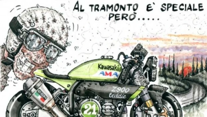 In moto al tramonto. Pro e contro?