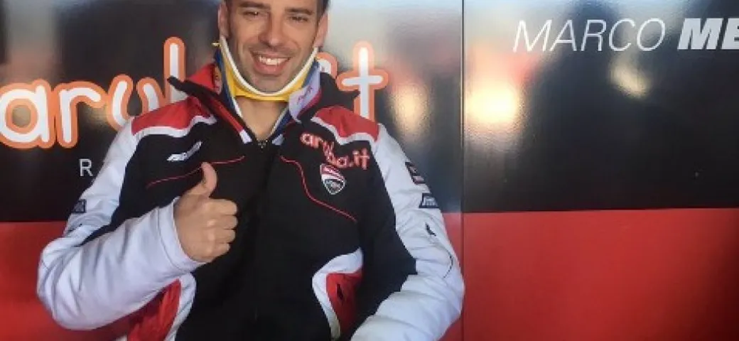 Superbike: che volo Melandri, test finiti in anticipo!