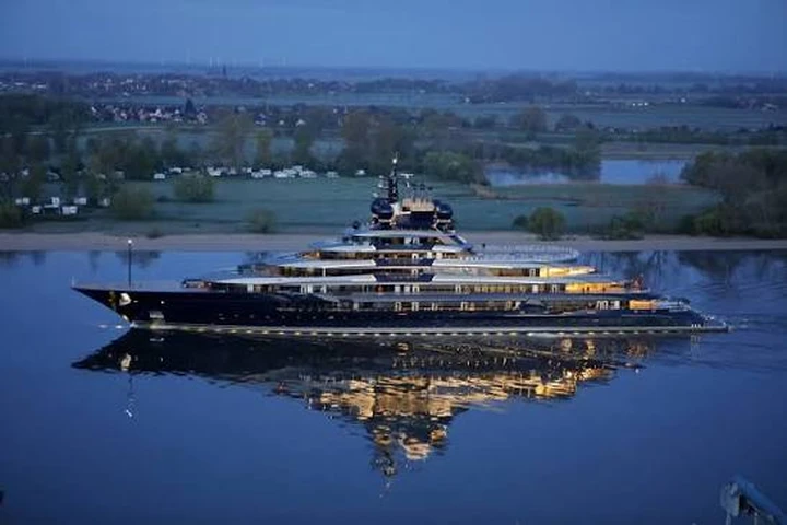 Un megayacht da 138 metri e dal valore di oltre 500 milioni è arrivato in Italia