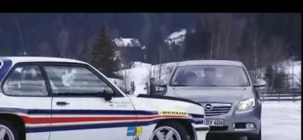 Video: Opel Insignia 4x4 contro Ascona 400 Rally