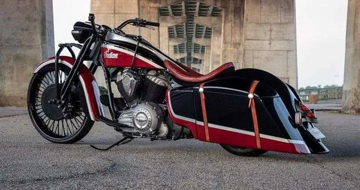 Indian Frontier 111 by Azzkikr Custom Baggers