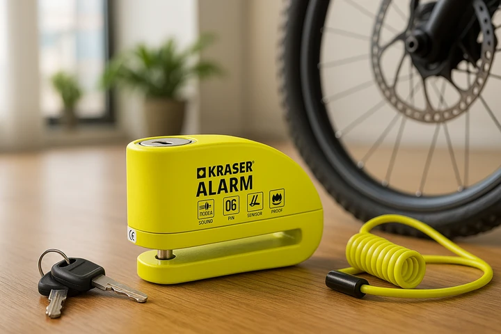 Antifurto KRASER KR6Y in offerta: sicurezza top a un prezzo che sorprende su Amazon