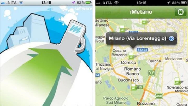 Apps per l'Automobilista: iMetano
