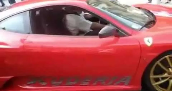 Super car driver idiots